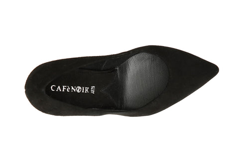 CafèNoir Donna Decollette in camoscio tacco 90 mm FNA511 Nero