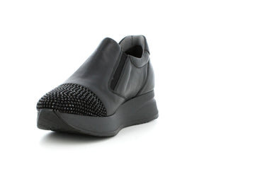 Melluso Donna Sneakers Pelle R25042A-207740 Nero
