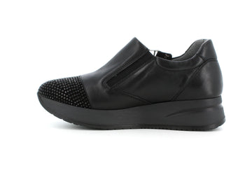 Melluso Donna Sneakers Pelle R25042A-207740 Nero