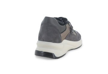 Melluso Donna Scarpe basse Camoscio R25731-228365 Grigio