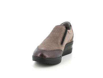 Melluso Donna Scarpe basse Pelle R25854A-210111 Grigio