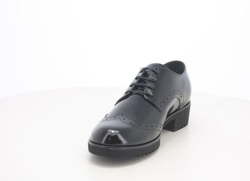 Melluso Donna Mocassini Vernice R35504-218457 Nero