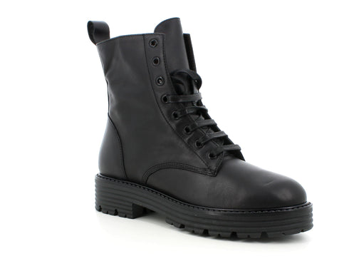 Melluso Donna Anfibi Pelle R45343-207040 Nero