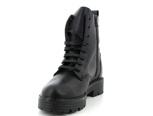 Melluso Donna Anfibi Pelle R45343-207040 Nero