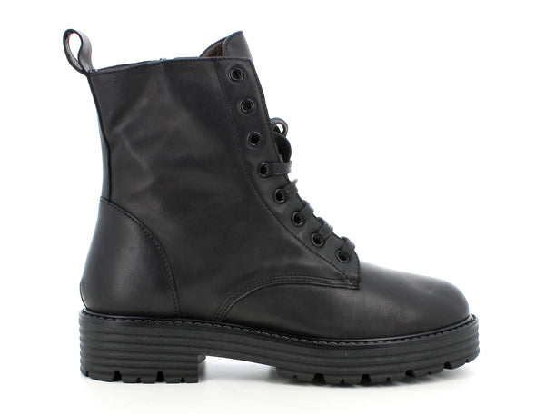 Melluso Donna Anfibi Pelle R45343-207040 Nero