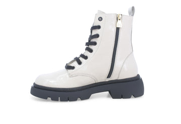 Melluso Donna Stivaletti Vernice R45379-229426 Bianco