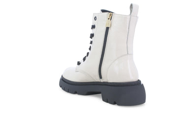 Melluso Donna Stivaletti Vernice R45379-229426 Bianco