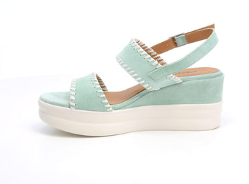 Melluso Donna Sandali Camoscio R80522D-230869 Verde