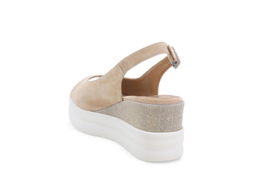 Melluso Donna Sandali Camoscio R80540-224873 Beige