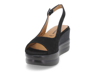 Melluso Donna Sandali Camoscio R80540-224874 Nero