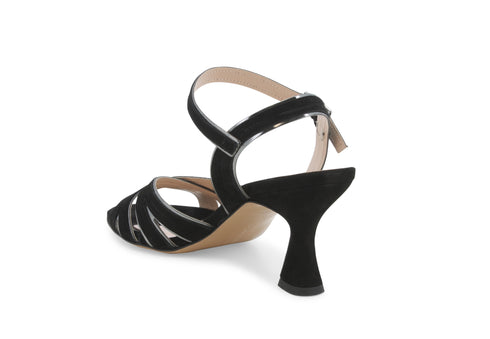 Melluso Donna Sandali Camoscio S314-224638 Nero