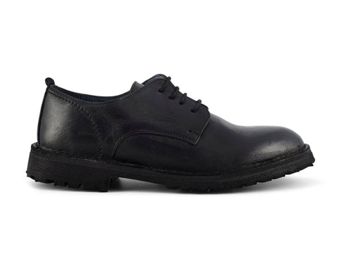 CafèNoir Uomo Derby in pelle FTA222 Nero