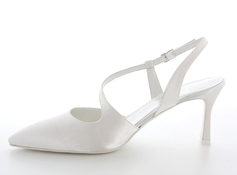 Melluso Donna Décolleté Tessuto TH1634-215445 Bianco