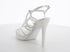 Melluso Elegant Wedding Sandals High Heel Fabric upper