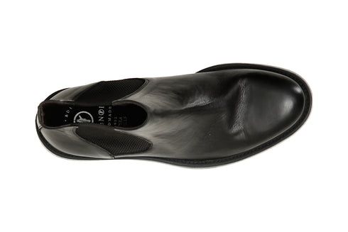 CafèNoir Uomo Beatles in pelle FTT151 Nero