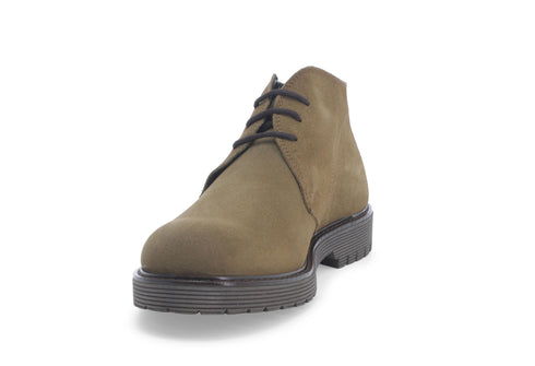 Melluso Uomo Polacchini Camoscio U0550D-227498 Marrone