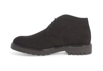 Melluso Uomo Polacchini Camoscio U0550D-227499 Marrone