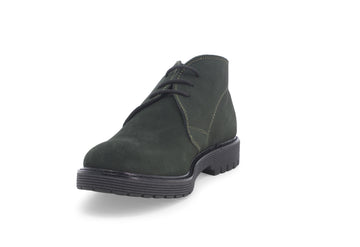 Melluso Uomo Polacchini Camoscio U0550D-227501 Verde