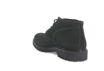 Melluso Uomo Polacchini Camoscio U0550D-227501 Verde