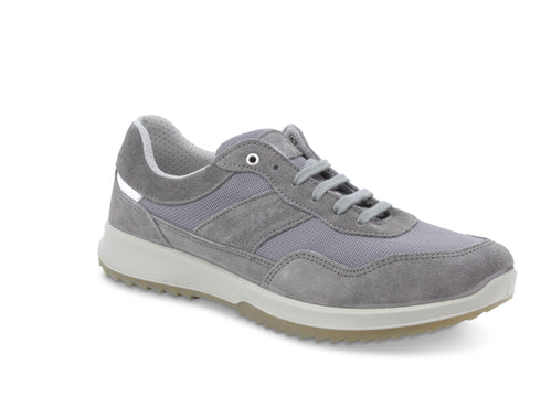 Melluso Uomo Scarpe basse Pelle / Tessuto U15465B-211293 Grigio