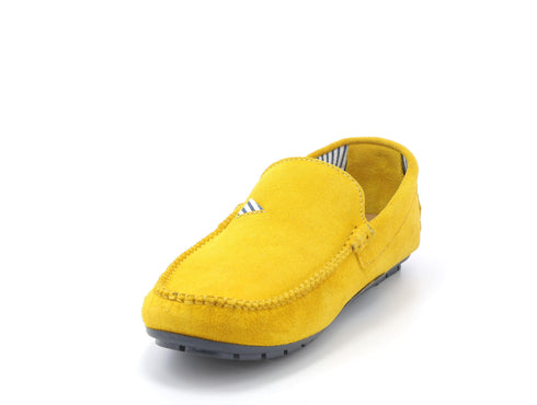 Melluso Uomo Mocassini Camoscio U16017B-216102 Giallo