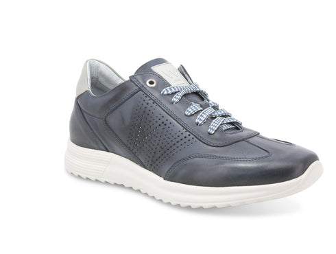 Melluso Uomo Scarpe basse Pelle U16233B-211996 Blu