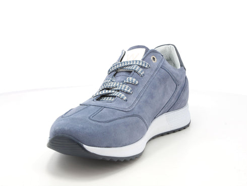 Melluso Uomo Scarpe basse Camoscio U16234B-211999 Blu