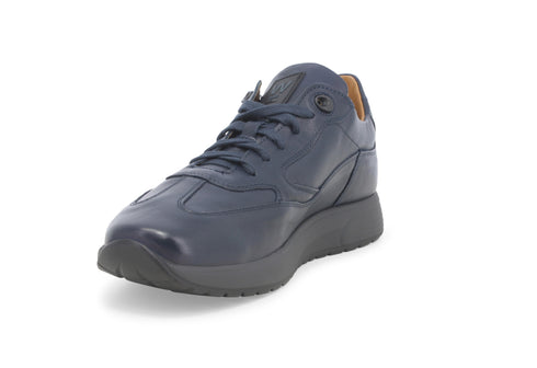 Melluso Uomo Scarpe basse Pelle U16252D-228022 Blu