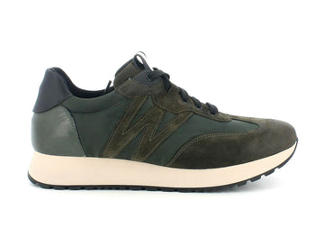 Melluso Uomo Scarpe basse Stringate U16302-206966 Verde Militare