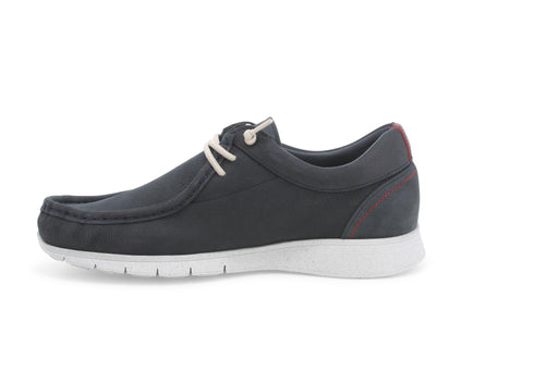 Melluso Uomo Mocassini Camoscio U18019-222156 Blu