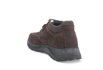 Melluso Uomo Scarpe basse Nabuk U41112D-233000 Marrone