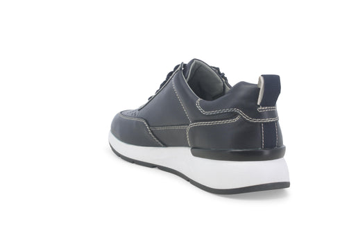 Melluso Uomo Scarpe basse Vera pelle in nappa o vitello U55266W-233744 Blu