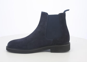Melluso Uomo Polacchini Camoscio U90402-218628 Blu