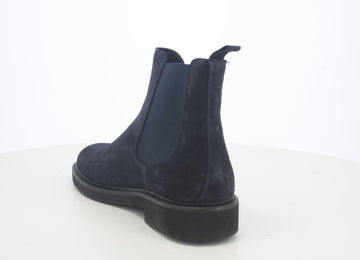 Melluso Uomo Polacchini Camoscio U90402-218628 Blu