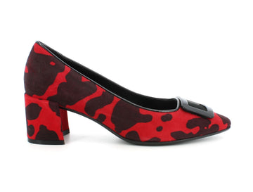 Melluso Donna Décolleté Camoscio V5703A-210726 Rosso