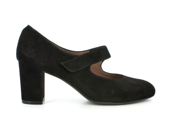 Melluso Donna Décolleté Mary Jane Camoscio X5200A-208124 Nero