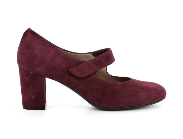 Melluso Donna Décolleté Mary Jane Camoscio X5200A-209833 Bordeaux