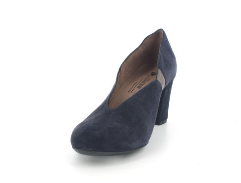 Melluso Donna Décolleté Camoscio X5204A-206383 Blu