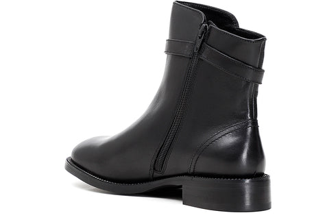 CafèNoir Donna Tronchetti in pelle con fibbia gioiello FXM112 Nero