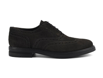 CafèNoir Uomo Inglesina pelle scamosciata FXN631 Grigio