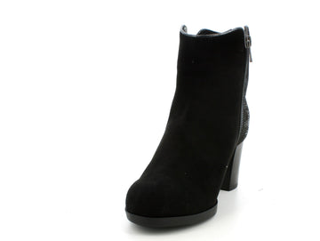 Melluso Donna Tronchetti Camoscio Z233A-209970 Nero