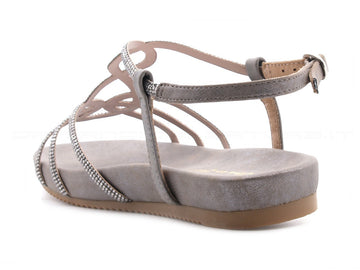 Alma en pena sandali con micro cristalli donna grigio