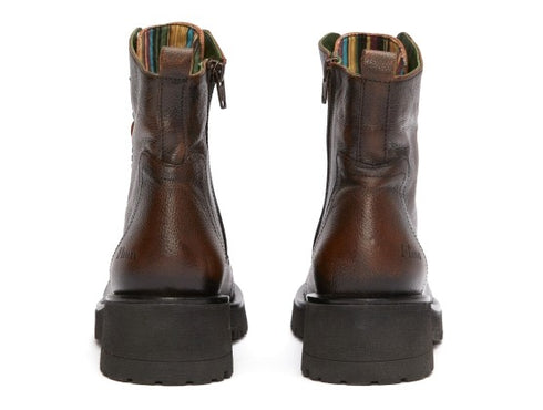 Felmini combat boots with lug sole