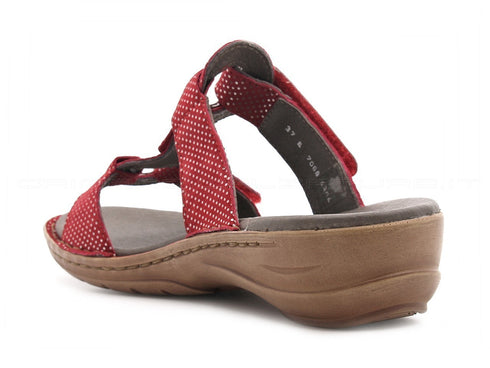 Ara ciabatte comfort hawaii 2 strappi donna rosso