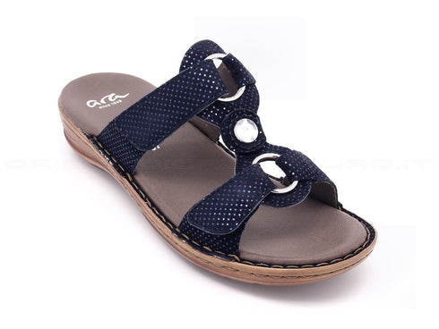 Ara ciabatte comfort hawaii 2 strappi donna blu