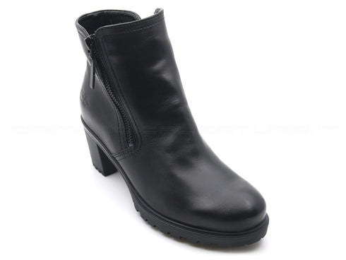 Ara mantova tronchetti comfort 2 zip donna nero