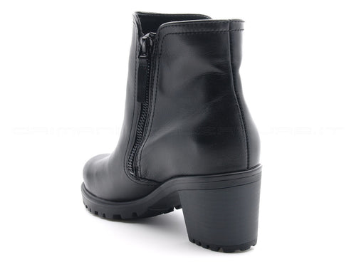 Ara mantova tronchetti comfort 2 zip donna nero