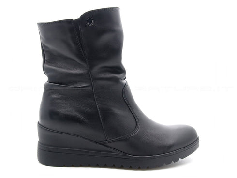 Ara prag stivaletti comodi con zeppa donna nero