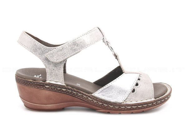 Ara sandali comfort key west strappo donna grigio