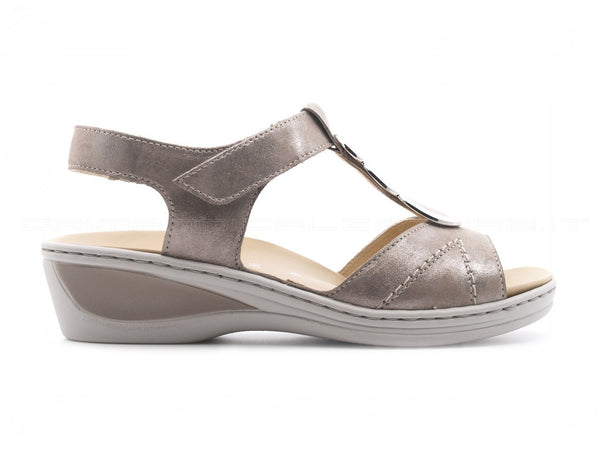 Ara sandali predisposti al plantare donna tortora